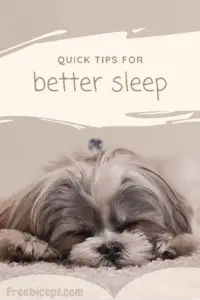 Tips for better sleep