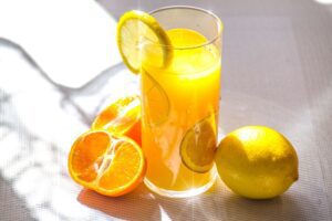 Lemon Juice containing Vitamin C