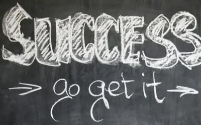 Rational Emotive Behavior Therapy (REBT) – The Science of Programming Your Mind! Motivational chalkboard with 'Success - go get it' written in chalk.